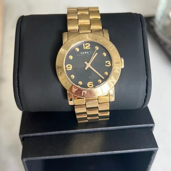 NWOT MARC by Marc Jacobs Gold Tone Gray Watch Marc By Marc Jacobs | Accessories | Marc Jacobs Gold Watch  main image 2